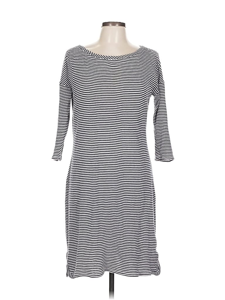 Pre-owned A.n.a. A New Approach Casual Dress In Blue