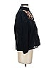 St.ROCHE Black Long Sleeve Blouse Size 4 - photo 4