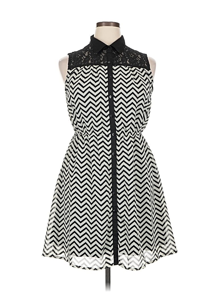 Pre-owned Pinky Casual Dress In Black