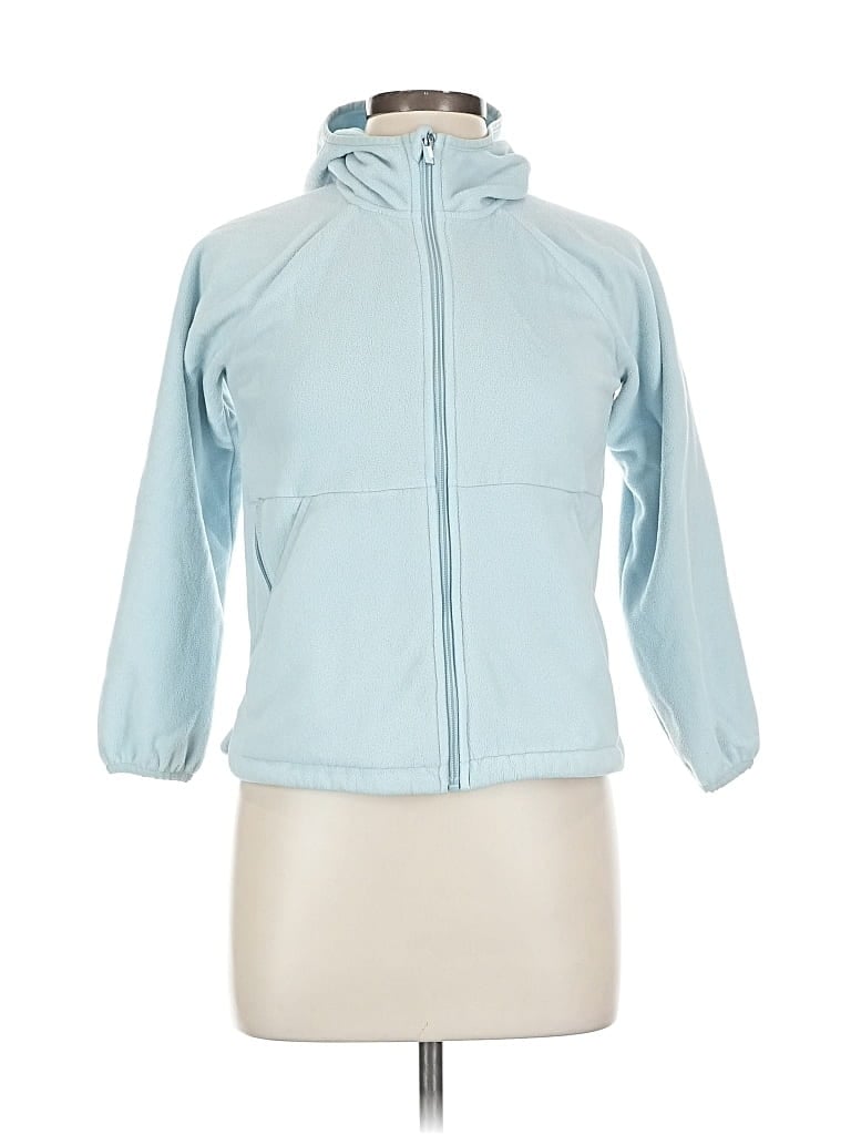 Pre-owned All In Motion Zip Up Hoodie In Blue