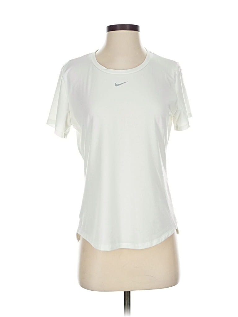Pre-owned Nike Active T-shirt In White