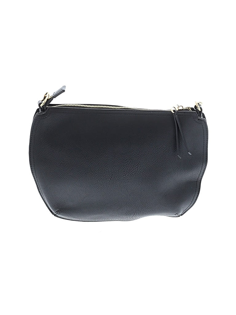 UNIVERSAL THREAD Pre-owned Leather Hobo Bag In Black