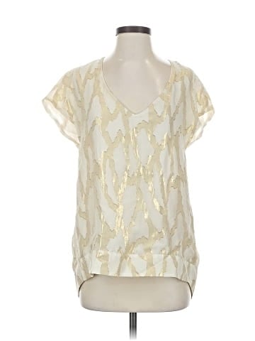 MYNE Ashley Ann Short Sleeve Silk Top (view 1)