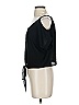 Material Girl 100% Polyester Black Short Sleeve Top Size XS - photo 5