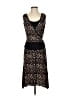 Studio M 100% Polyester Animal Print Black Cocktail Dress Size XS - photo 1
