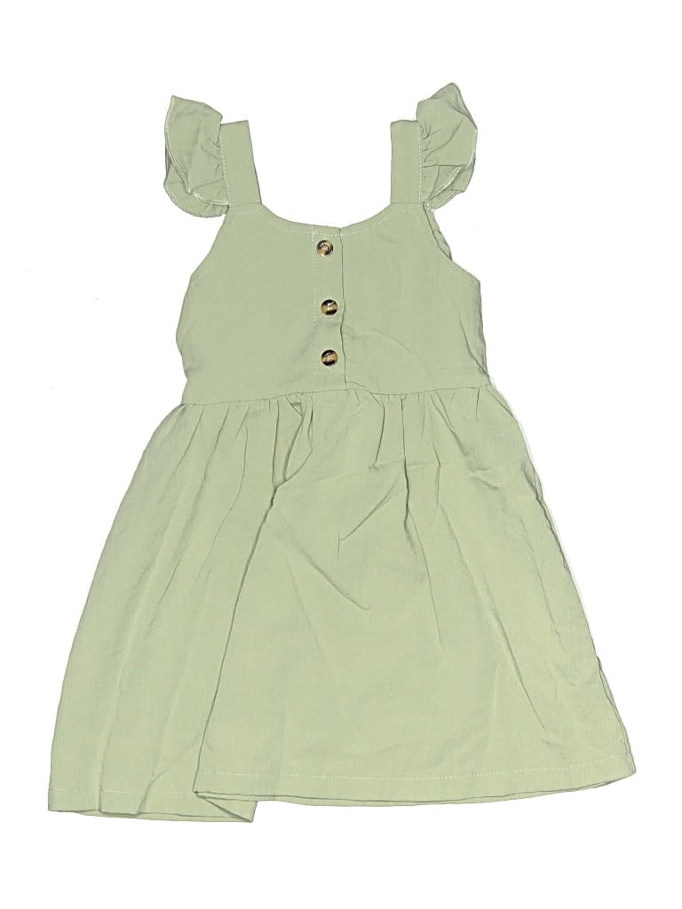 UNBRANDED Pre-owned Kids' Dress In Green