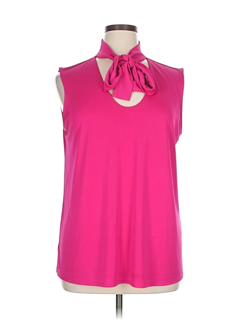 ANN TAYLOR Pre-owned Sleeveless Blouse In Pink