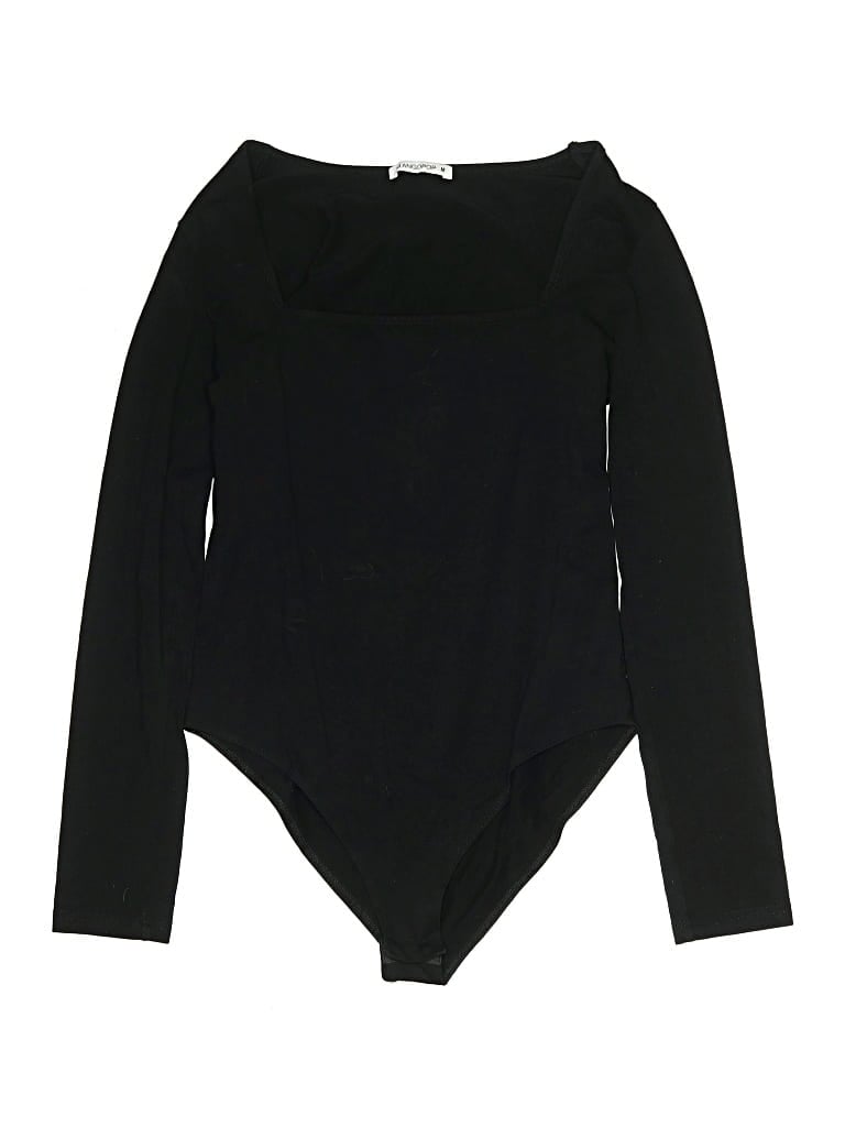 Pre-owned Mangopop Collection Bodysuit In Black