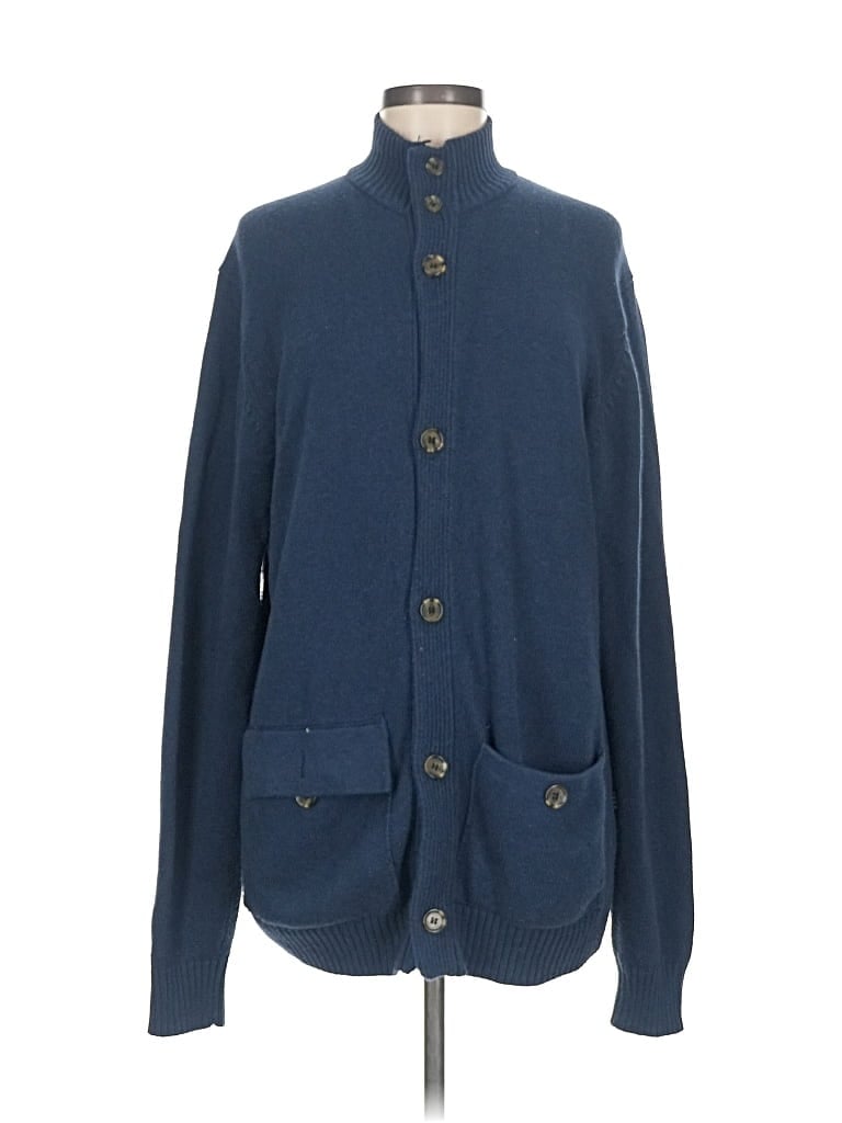 Pre-owned Five Four Cardigan Sweater In Blue