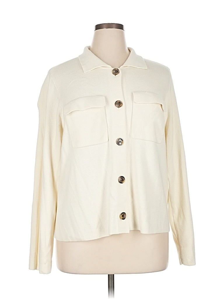 BEAUTIFUL Pre-owned Cardigan Sweater In White