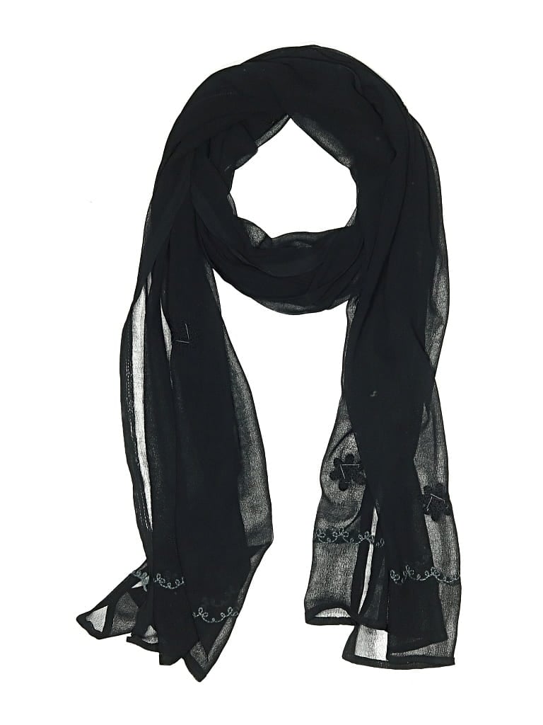 UNBRANDED Pre-owned Scarf In Black