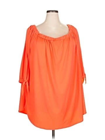 Du Jour 3/4 Sleeve Blouse (view 1)
