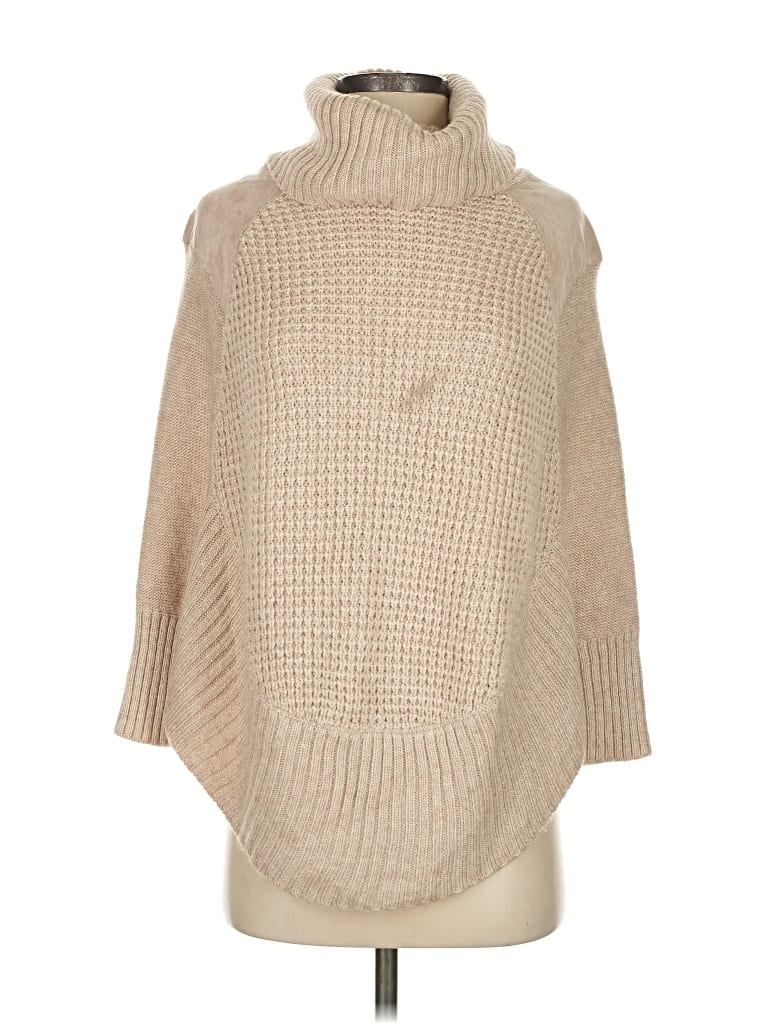 Pre-owned Maison Jules Poncho In Brown
