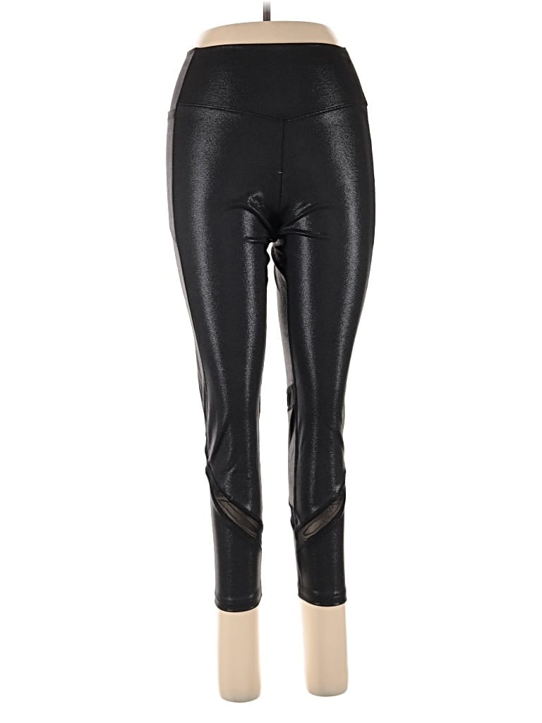 Pre-owned Victoria's Secret Pink Active Pants In Black