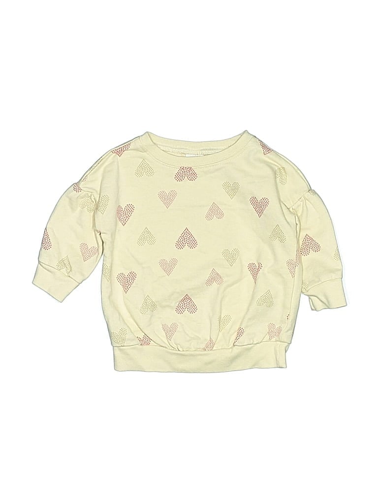 CARTER'S Pre-owned Babies' Pullover Sweater In Yellow