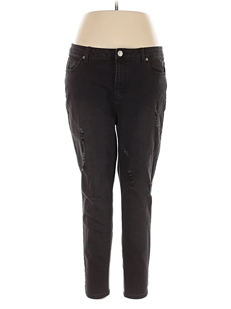 Pre-owned Eloquii Jeggings In Black