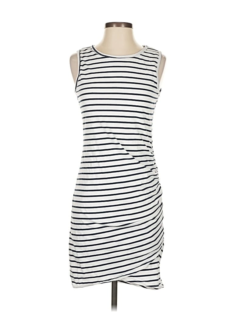 Pre-owned Btfbm Casual Dress In White