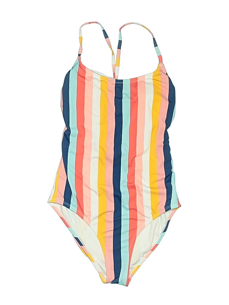 KONA SOL Pre-owned One Piece Swimsuit In Yellow