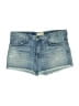 Current/Elliott Blue Denim Shorts Size XS (0) - photo 1