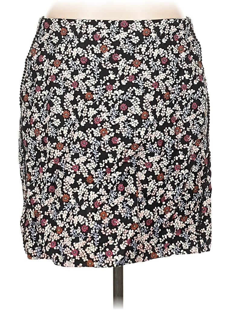 Pre-owned Ann Taylor Loft Casual Skirt In Black