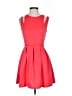 Bebe Solid Red Cocktail Dress Size S - photo 1