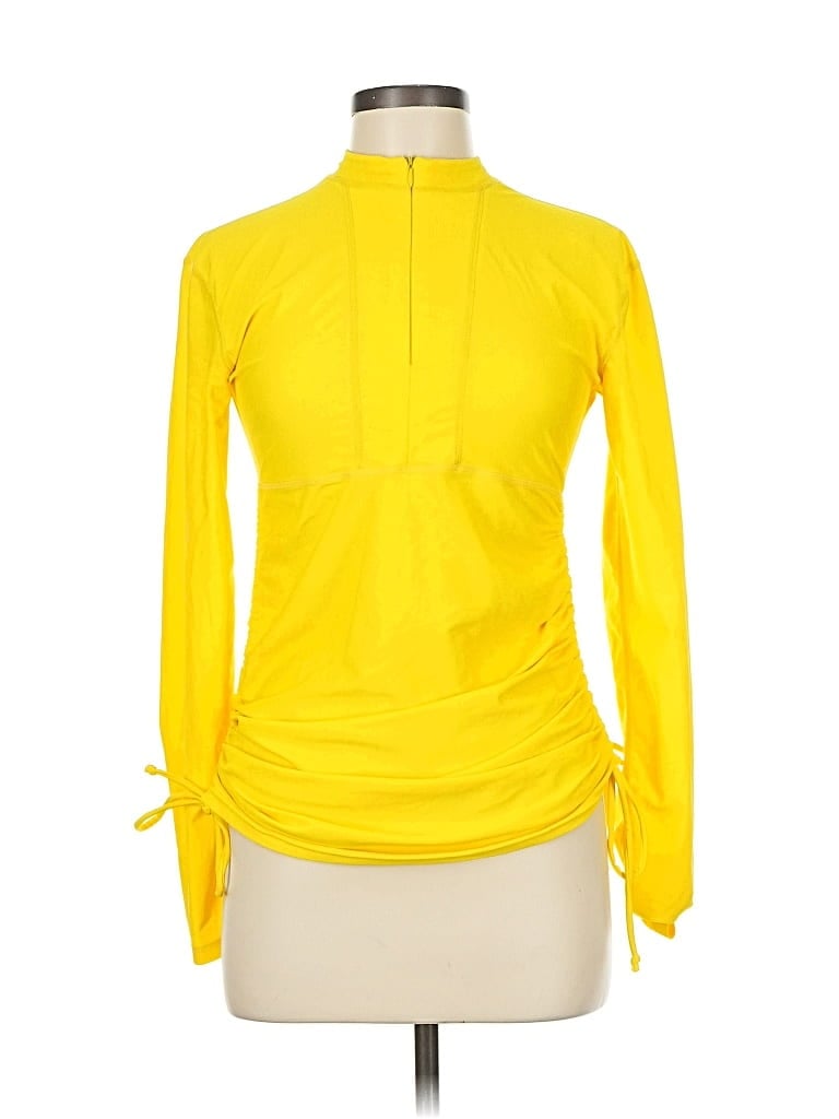 Pre-owned Assorted Brands Track Jacket In Yellow