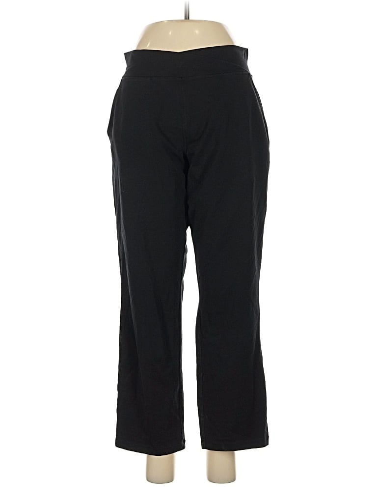 Pre-owned Susan Graver Active Pants In Black