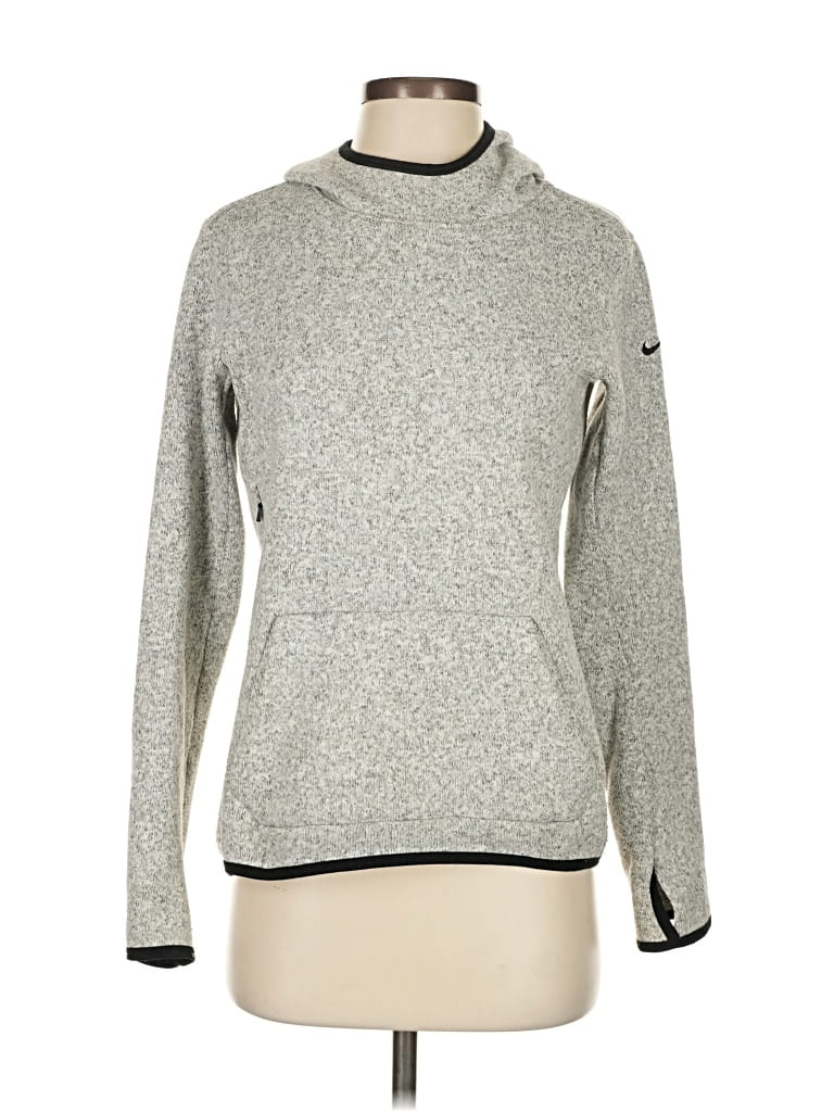 Pre-owned Nike Pullover Sweater In Silver