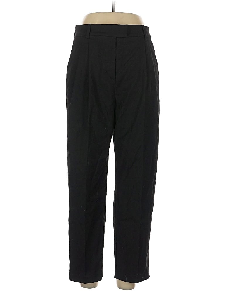 Pre-owned H&m Dress Pants In Black