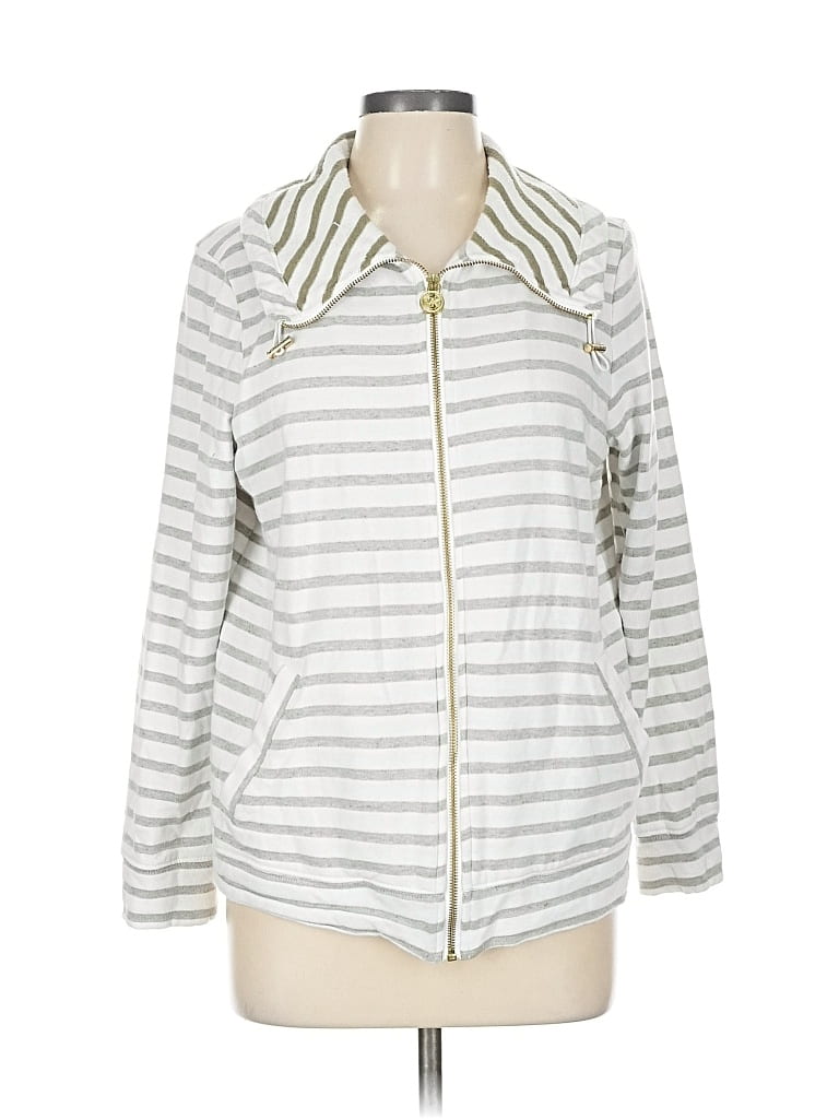 Pre-owned Michael Michael Kors Jacket In White