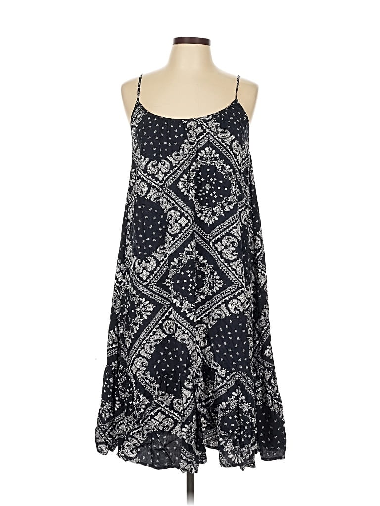 Pre-owned Unbranded Casual Dress In Blue