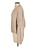 Romeo & Juliet Couture 100% Polyester Metallic Tan Pullover Sweater Size S - photo 5