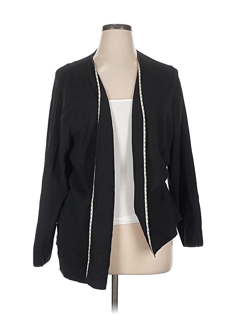 Pre-owned Kate Hill Cardigan Sweater In Black