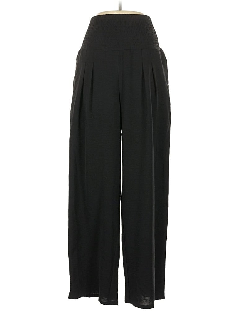 Pre-owned Unbranded Casual Pants In Black