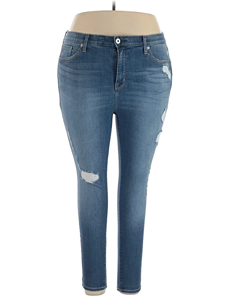 Pre-owned Torrid Jeans In Blue