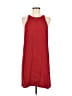 Everlane Solid Red Casual Dress Size 6 - photo 1