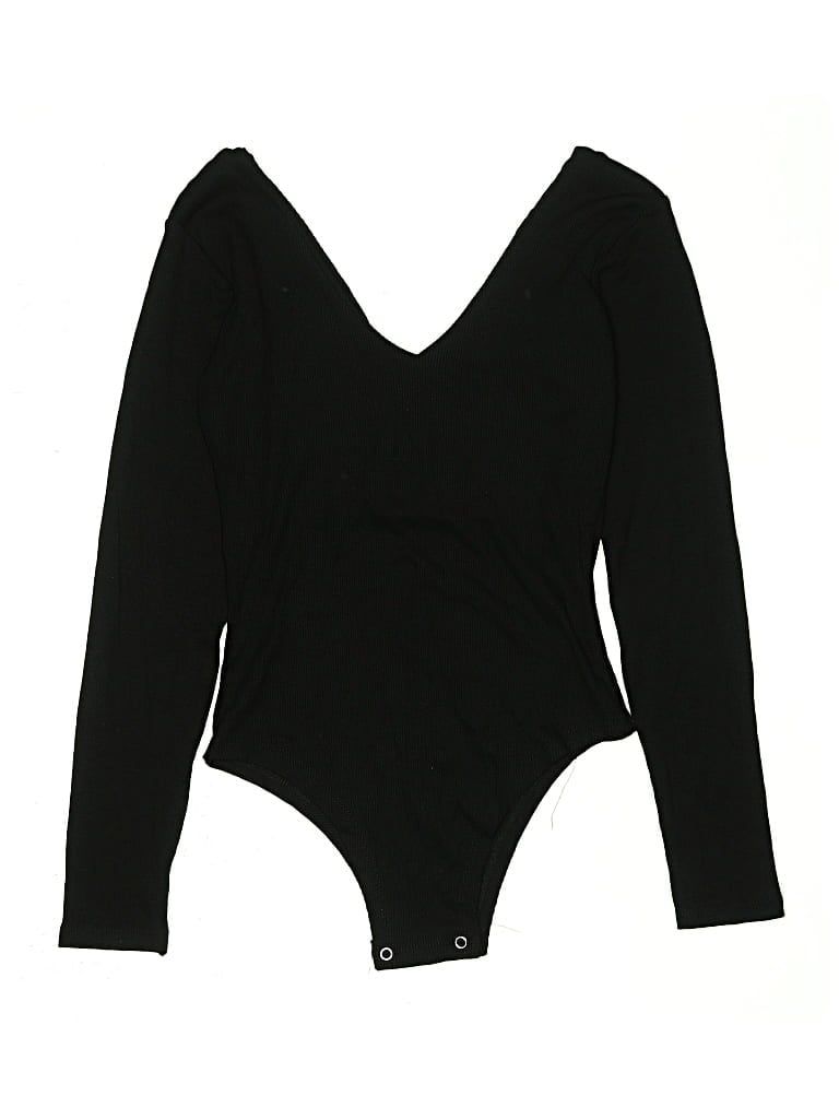 Pre-owned Assorted Brands Bodysuit In Black