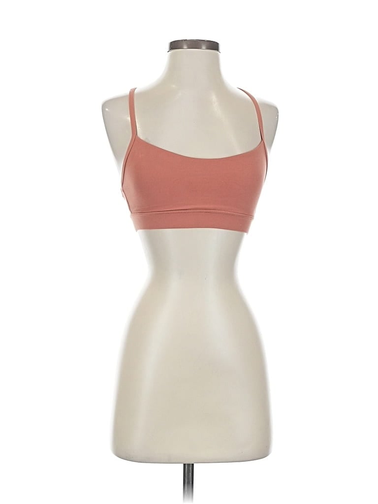 Pre-owned Lululemon Athletica Sports Bra In Pink