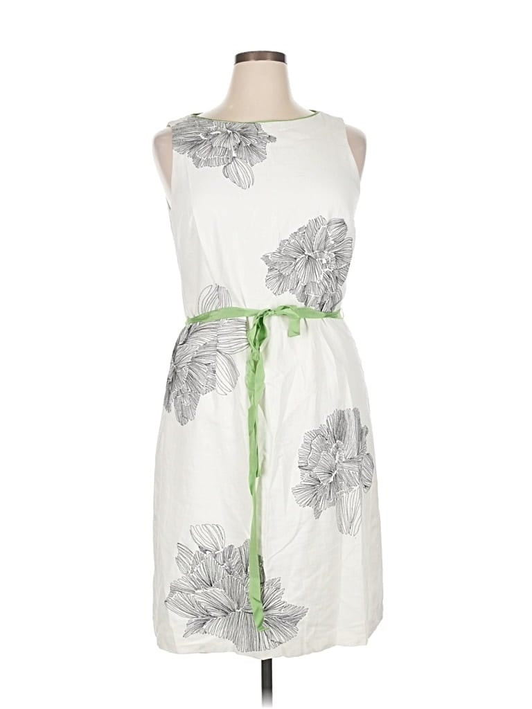 Pre-owned Coldwater Creek Casual Dress In White