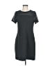 MICHAEL Michael Kors Solid Gray Black Casual Dress Size M - photo 1