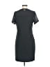 MICHAEL Michael Kors Solid Gray Black Casual Dress Size M - photo 2