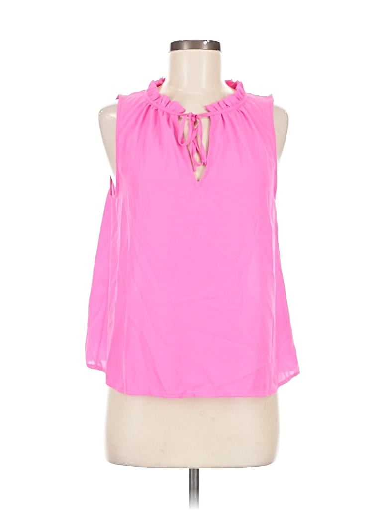 Pre-owned Alya Sleeveless Blouse In Pink