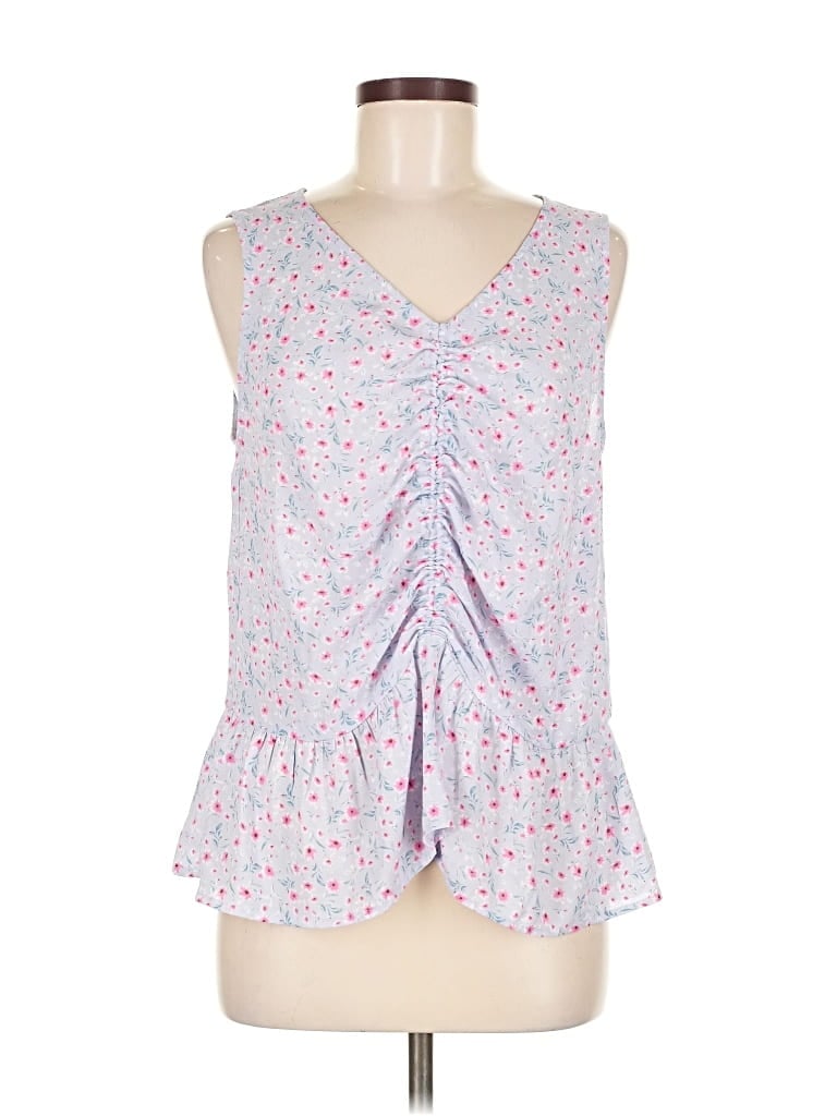 Pre-owned Pleione Sleeveless Blouse In Pink
