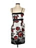 Max and Cleo Print Gray Cocktail Dress Size 4 - photo 1