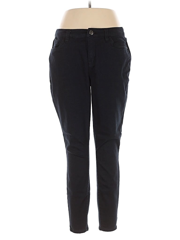 Pre-owned Lane Bryant Casual Pants In Blue