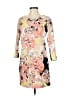 Bar III Print Orange Casual Dress Size M - photo 1
