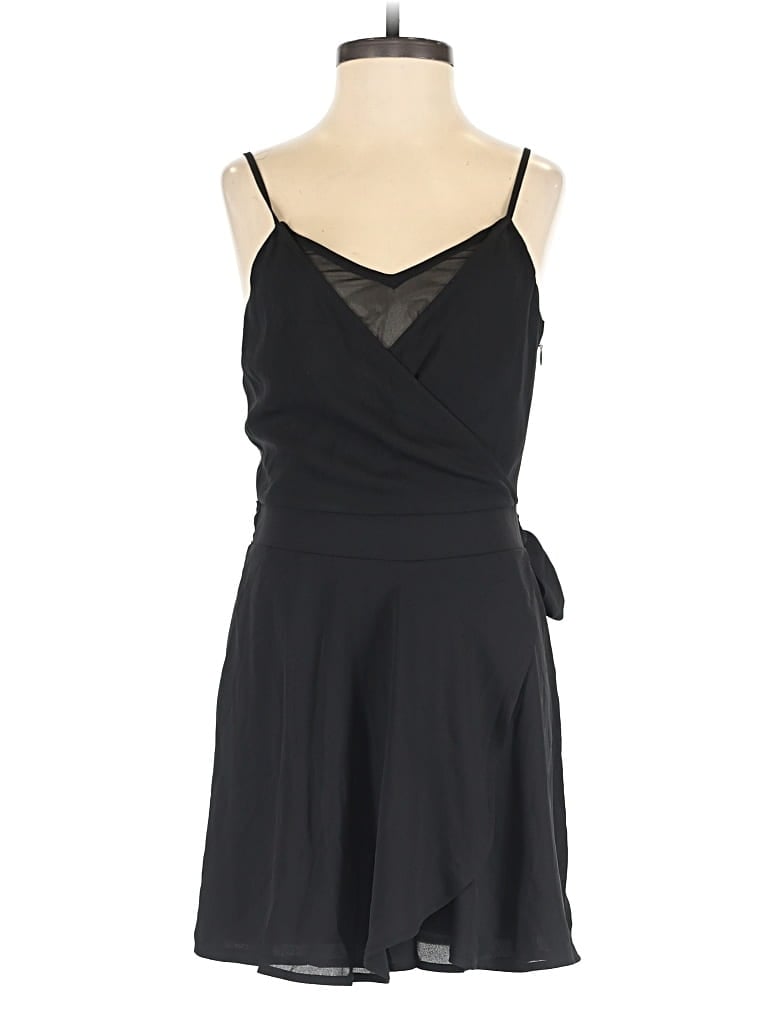 Pre-owned Express Romper In Black