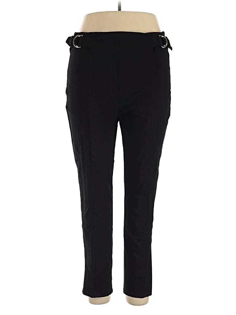 Pre-owned Forever 21 Plus Active Pants In Black