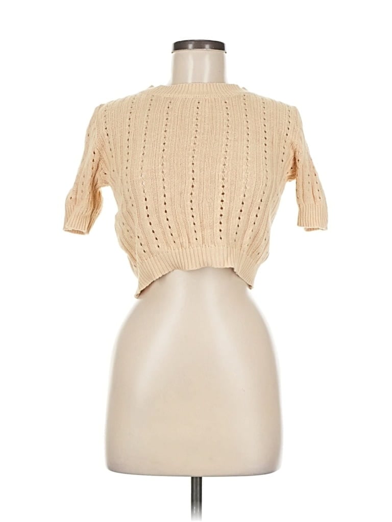 Pre-owned Vici Pullover Sweater In Brown