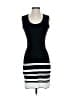 Assorted Brands Stripes Black Casual Dress Size S - photo 1